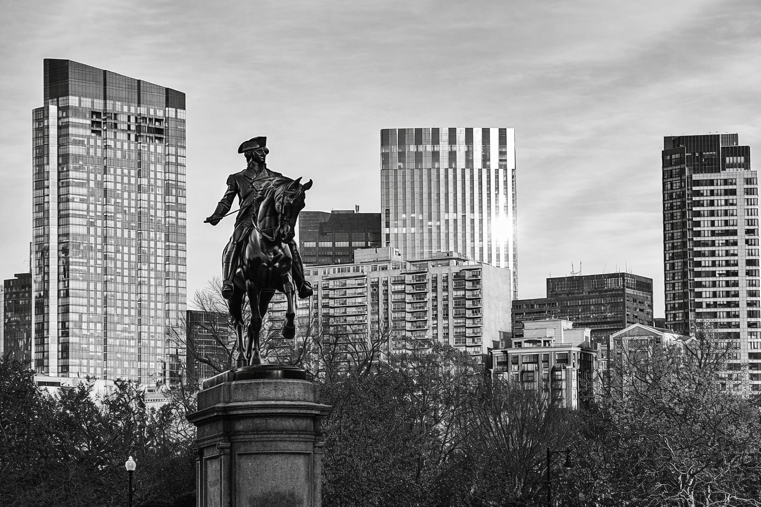 Boston statue